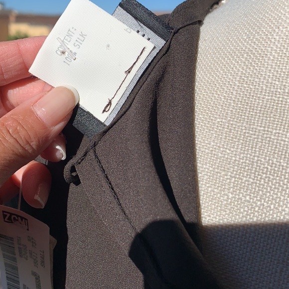 Yeohlee New York silk sleeveless top S NWT - Picture 5 of 5